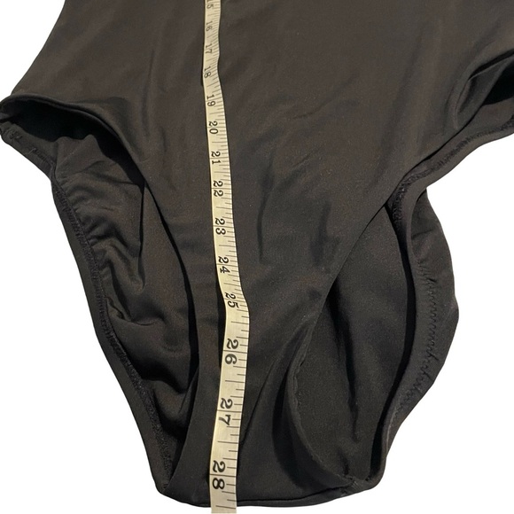 Sanctuary Tie-Front Plunge One-Piece Swimsuit - Picture 5 of 7